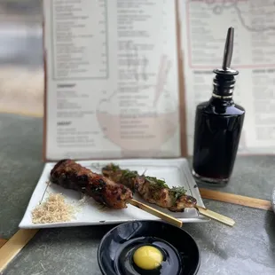 Chicken Meatball Yakitori