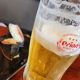 Beer on tap