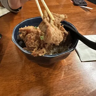 Karaage Don (Chicken Karaage Rice Bowls)