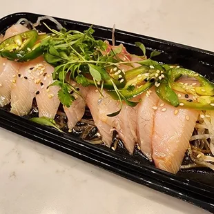 Hamachi Carpaccio ($20 July '24)