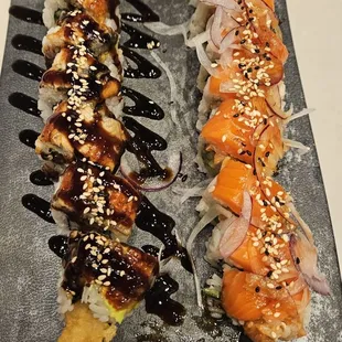 Caterpillar Roll and Spicy Liz