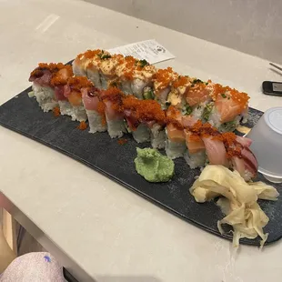 Rainbow Sushi Roll