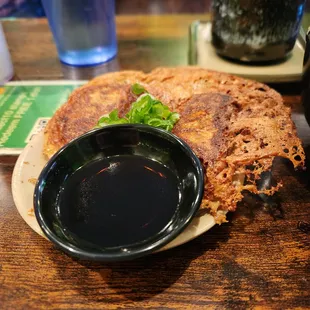 Pork Gyoza.