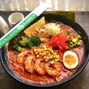 Special Spicy Shrimp  Ramen
