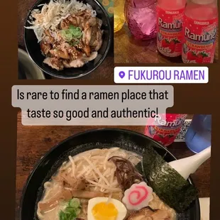 Tonkotsu Ramen combo