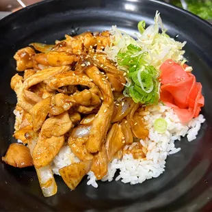 Chicken Teriyaki with rice