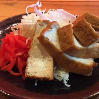 Fried Marinated Tofu