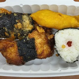 Seaweed Wrapped Chicken