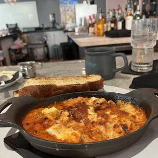 Don Quijote Baked Eggs, I could do without the Spanish chorizo, house made Mexican chorizo would add more taste.