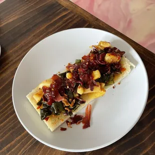 Pineapple and Brie Bruschetta