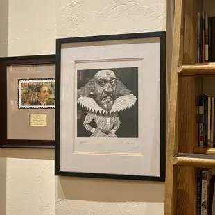 a portrait of a man with a beard