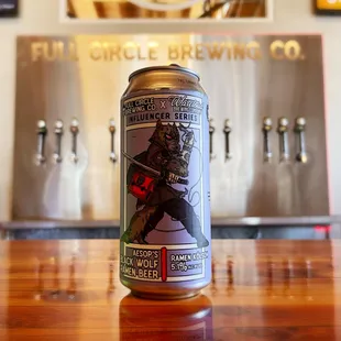 a can of beer