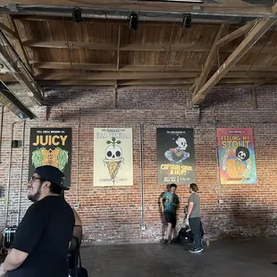 Inside, hardly any seating