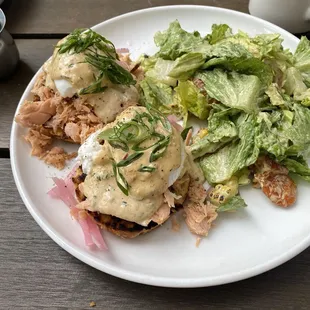 Salmon Eggs Benedict