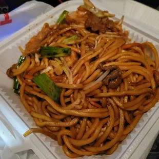 House Chow Mein,  soft noodles