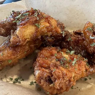 6. Fried Chicken w/ Sweet & Sour Garlic Sauce