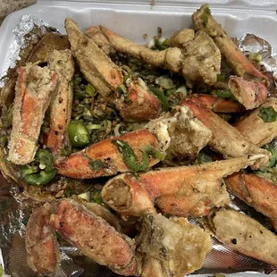 Rock crab, not soft shell!