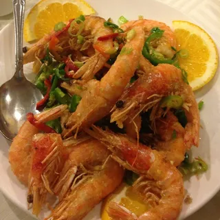 14. Deep Fried Shrimp with Spicy Salt Lunch Special