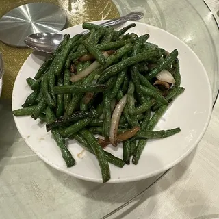16. Pan Fried String Bean Lunch Special