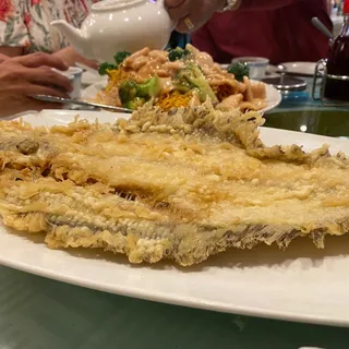 30. Whole Deep Fried Sole Fish Lunch Special