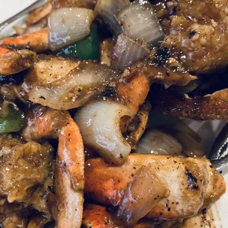 47. Fresh Crab with Black Bean Sauce