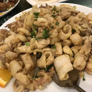 62. Deep Fried Fresh Squid with Spicy Salt