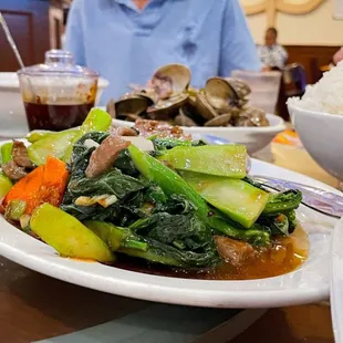 Chinese Broccoli with Beef Special