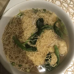 Wonton Noodle Soup