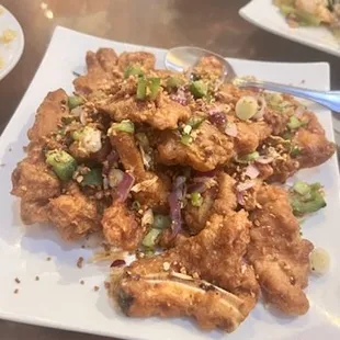 Crispy Spicy Pork Chop