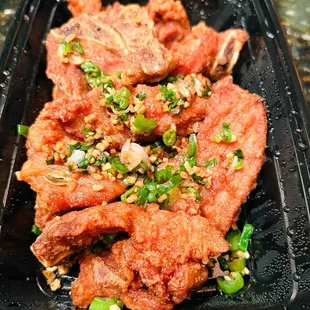 Spicy Deep Fried Pork Chops....First time order this dish and will not be my last. Was sooo good!