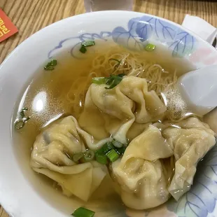 Shrimp Dumpling Soup