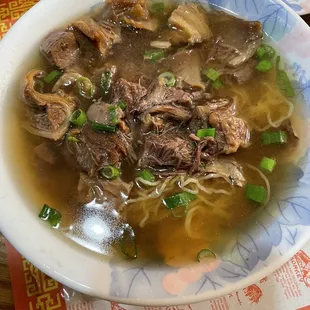 Beef Brisket Noodle Soup