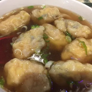 Shrimp Dumplings Soup