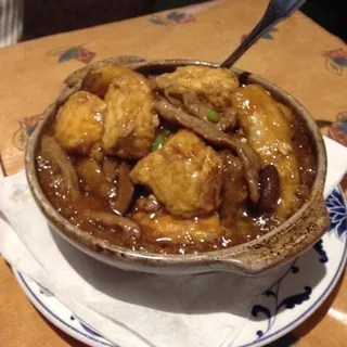 Cod Fish & Bean Curd Casserole