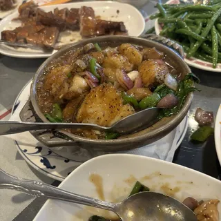 Cod Fish w/ Black Pepper Casserole*