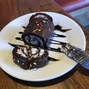 My birthday dessert. Decadent!