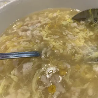 Minced Chicken Cream Corn Soup