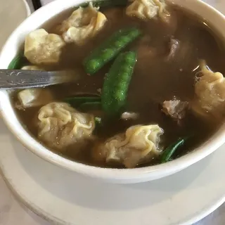 Beef Stew Wonton Soup