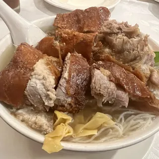 Roast Duck Wonton Soup