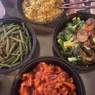 Singapore Style Pan Fried Rice Vermicelli