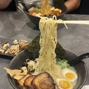 Black garlic tonkotsu ramen