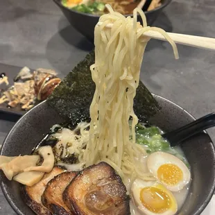 Black garlic tonkotsu ramen