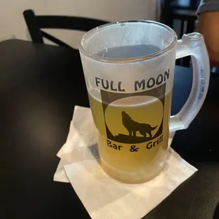 Ice cold IPA beer on tap