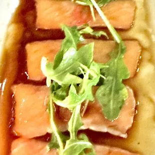 Salmon Carpaccio