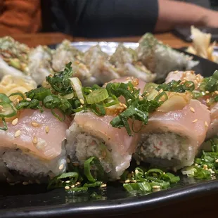 Garlic tuna roll