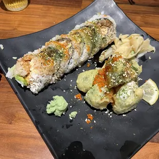 Spider Roll and El Jalapeño