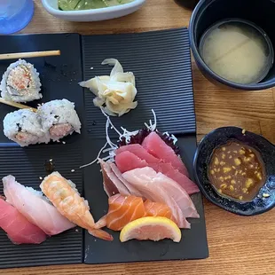 food, sushi and sashimi, sashimi, sushi