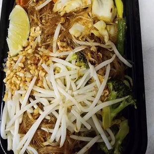 Pad Thai Woon Sen Noodles