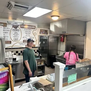 The amazing staff love them