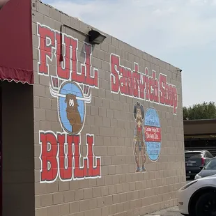 the outside of the building